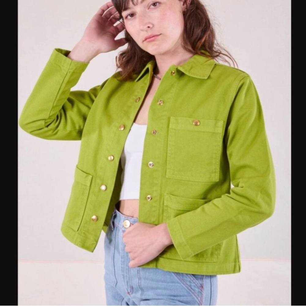Big Bud Press Lime Utility Jacket - Picture 3 of 4